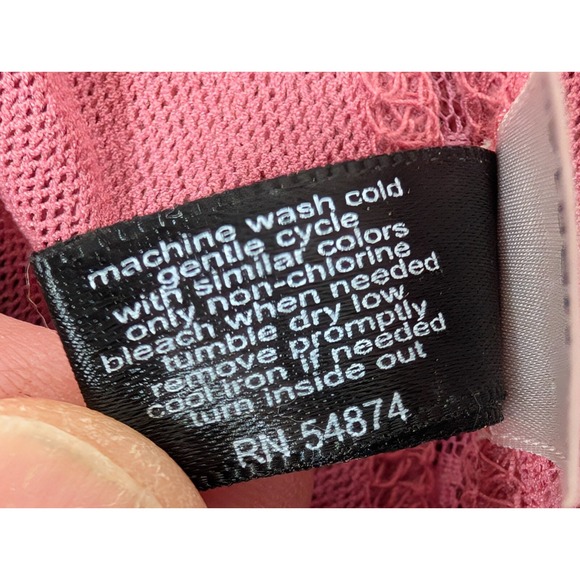 The Limited Mesh Top Women's M Flare Sleeves Embellished Rhinestone V-Neck Y2K‎ - Picture 10 of 13